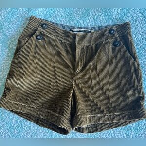 Anthropologie Brown Corduroy Shorts - Size 8